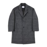 WIZWID:위즈위드 - [costume oclock:커스텀어클락]Sb.Oversized Wool Coat Gray WIZWID
