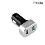 WIZWID:위즈위드 - [log international:로그인터내셔널]프리디 Usb 3.0 차량용 고속 듀얼 충전기 Kcc-423 WIZWID