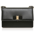 WIZWID:위즈위드 - [Salvatore Ferragamo:살바토레 페라가모]지니 체인숄더백 21-E480 0600214 Nero WIZWID