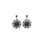 WIZWID:위즈위드 - [A.Bell:에이벨]Stellar Circle Bk_Earring  WIZWID