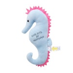 애버토이s | WIZWID:위즈위드 - [Bess:베스트에버][10%쿠폰][Pettoy]Squeaky (해마블루)찍찍삑삑 WIZWID