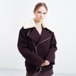 WIZWID:위즈위드 - [DYS:디와이에스][50%SALE]Leon Lady Padding Wine- Rider Padding Jumper WIZWID