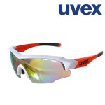 WIZWID:위즈위드 - [Uvex:유벡스]Uvex 104 아시안핏 (화이트오렌지 미러오렌지) WIZWID