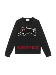WIZWID:위즈위드 - [Gucci:구찌][해외] 17ss 구찌 블랙 퓨마 디테일 스웨트 셔츠 WIZWID
