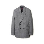 WIZWID:위즈위드 - [ESSENSI:에센시]Double Breasted Jacket (Es1gfuj230d) 그레이 WIZWID