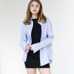 WIZWID:위즈위드 - [HENCE:헨스][SPRING SALE 40%+5%쿠폰]2017 Spring Oversize Signature Blue WIZWID