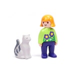 WIZWID:위즈위드 - [Playmobil:플레이모빌]플레이모빌 1.2.3 아가씨와 고양이(6975) WIZWID