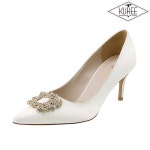 WIZWID:위즈위드 - [KUHEE:구희][Kuhee] 쥬얼 웨딩 펌프스 6,7,8,9cm(7002-1) WIZWID