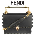 WIZWID:위즈위드 - [Fendi:펜디]펜디 여성 캔아이 골드체인 8BT283 A18Q F0KUR BLACK WIZWID