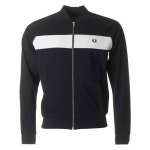WIZWID:위즈위드 - [Fred Perry:프레드페리]프레드페리 Reverse Tricot Track Jacket (J3528)블랙 WIZWID