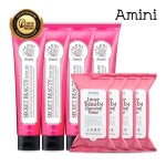 WIZWID:위즈위드 - [AMINI:아미니]아미니 시크릿뷰티클린겔120ml×4+이너뷰티티슈×4 WIZWID