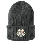 WIZWID:위즈위드 - [Moncler:몽클레어]몽클레어 18fw 0029900 912 로고 패치 골지 비니 WIZWID