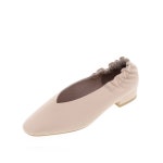 WIZWID:위즈위드 - [MOL:pin:몰핀][단독/특가]Back Crumpled Beige Flat  P9007  WIZWID