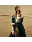 WIZWID:위즈위드 - [bbde solide:비비드솔리드]playa robe-green WIZWID