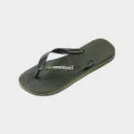 WIZWID:위즈위드 - [Havaianas:하바이아나스][Havaianas 하바이아나스] Brasil 브라질로고 올리브 WIZWID