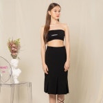 WIZWID:위즈위드 - [frei-heit:프라이하잇]PLEATS SKIRT (BLACK) WIZWID