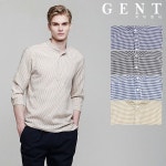 WIZWID:위즈위드 - [G.E.N.T:지이엔티]체크 헨리넥 7부 셔츠 GS8207C WIZWID