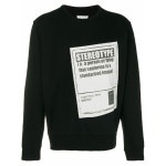 WIZWID:위즈위드 - [Maison Margiela:메종 마르지엘라]메종마르지엘라 남성 스테레오 타입 맨투맨 블랙 STER WIZWID