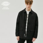 WIZWID:위즈위드 - [Dickies:디키즈]카라 버튼 746 자켓 BLACK [DSQ1UTUJ746-PBK] WIZWID