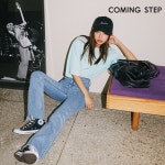 WIZWID:위즈위드 - [COMING-STEP:커밍스텝]커밍스텝 뒷포켓 포인트 데님팬츠 INJ5MPT190 WIZWID