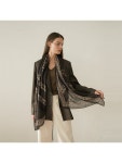 WIZWID:위즈위드 - [bbde solide:비비드솔리드][10%할인]dot paisley modal scraf-black WIZWID