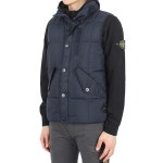 WIZWID:위즈위드 - [Stone Island:스톤 아일랜드]19 F/W 스톤 와펜 크링클 랩스 다운 패딩 조끼(진네이 WIZWID