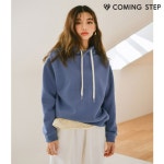 WIZWID:위즈위드 - [COMING-STEP:커밍스텝]커밍스텝 데일리 기모 후드 티셔츠 INJ2MTS050 WIZWID