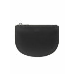 WIZWID:위즈위드 - [A.P.C.:아페세]아페쎄 하프문 가죽 지퍼 동전지갑 블랙 (PXAWV-H6302 WIZWID