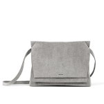 WIZWID:위즈위드 - [KWONN:권]KWONN SOFT GRAY CROSSBODY BAG WIZWID
