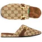 WIZWID:위즈위드 - [Gucci:구찌]구찌 GG 홀스빗 뮬 슬리퍼 601599 G1710 9773 WIZWID
