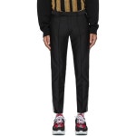 WIZWID:위즈위드 - [GCDS:쥐씨디에스]Black Classic Trousers WIZWID
