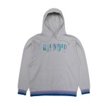 WIZWID:위즈위드 - [RIPNDIP:립앤딥]Color Block Logo Hoodie (Gray) WIZWID