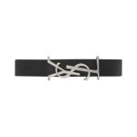 WIZWID:위즈위드 - [Saint Laurent Paris:생로랑파리]20FW 생로랑 블랙 실버 오피움 브레이슬릿 WIZWID