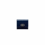 WIZWID:위즈위드 - [Christian Dior:크리스찬디올][디올] 몽테뉴 30 로터스 지갑 (인디고블루) S2057OMP WIZWID