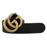 WIZWID:위즈위드 - [Gucci:구찌][구찌]20FW 400593 AP00T 1000 여성 더블 G 버클 벨트 WIZWID