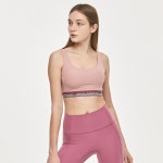 WIZWID:위즈위드 - [MULAWEAR:뮬라웨어][10% 쿠폰][11/23 순차배송]MLT0217 샐롯 탱크브라 크레페핑크 WIZWID