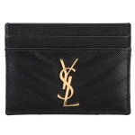 WIZWID:위즈위드 - [Saint Laurent Paris:생로랑파리][생로랑]20FW 423291 BOW01 1000 카드 케이스 금장 WIZWID