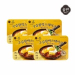 WIZWID:위즈위드 - [shinsegaefood:신세계푸드]올반 구슬함박스테이크 옐로우치즈 195g  X 4팩 WIZWID