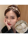WIZWID:위즈위드 - [HOLYG:홀리지]아쉘 큐빅 포인트 블링블링 헤어밴드 머리띠 WIZWID
