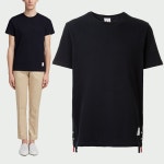 WIZWID:위즈위드 - [Thom Browne:톰브라운][노블코코]톰브라운 21SS 백삼선 네이비 반팔 WIZWID