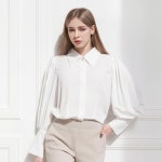 WIZWID:위즈위드 - [GraceU:그레이스유][5%쿠폰]Bella Puff Blouse WIZWID