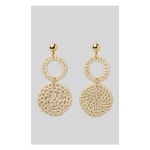 WIZWID:위즈위드 - [Whistles:휘슬]Statement Straw Weave Earring WIZWID