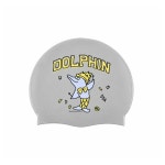 WIZWID:위즈위드 - [reallygoods:리굿스][5%쿠폰]Dance Dolphin Swimcap Silver WIZWID
