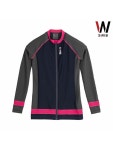 WIZWID:위즈위드 - [SWIB:스위브]스위브 래쉬가드 COLOR BLOCK CARDIGAN_WE2E15071-DPK WIZWID
