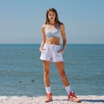 WIZWID:위즈위드 - [JUSTMOOD:저스트무드]ESSENTIAL SHORTS - LIGHT GREY WIZWID