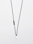 WIZWID:위즈위드 - [KLASSE14:클라쎄14]DUALITY LIGHTNING NECKLACE LONG BLACK WIZWID