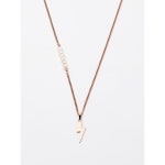 WIZWID:위즈위드 - [KLASSE14:클라쎄14]DUALITY LIGHTNING NECKLACE ROSE GOLD WIZWID