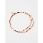 WIZWID:위즈위드 - [KLASSE14:클라쎄14]DUALITY DOUBLE CHAIN BRACELET ROSE GOLD WIZWID