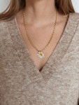 WIZWID:위즈위드 - [KLASSE14:클라쎄14][20%할인]OKTO TWIN PENDANT ROSE GOLD WIZWID