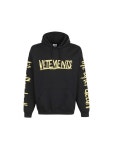 WIZWID:위즈위드 - [vetements:베트멍]베트멍 월드 투어 그래피티로고 오버 후드티셔츠 블랙 WIZWID